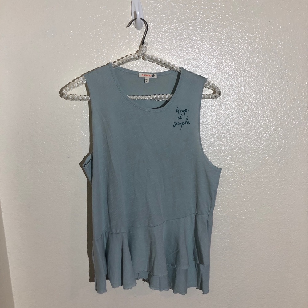 Sundry Keep It Simple Tank Top